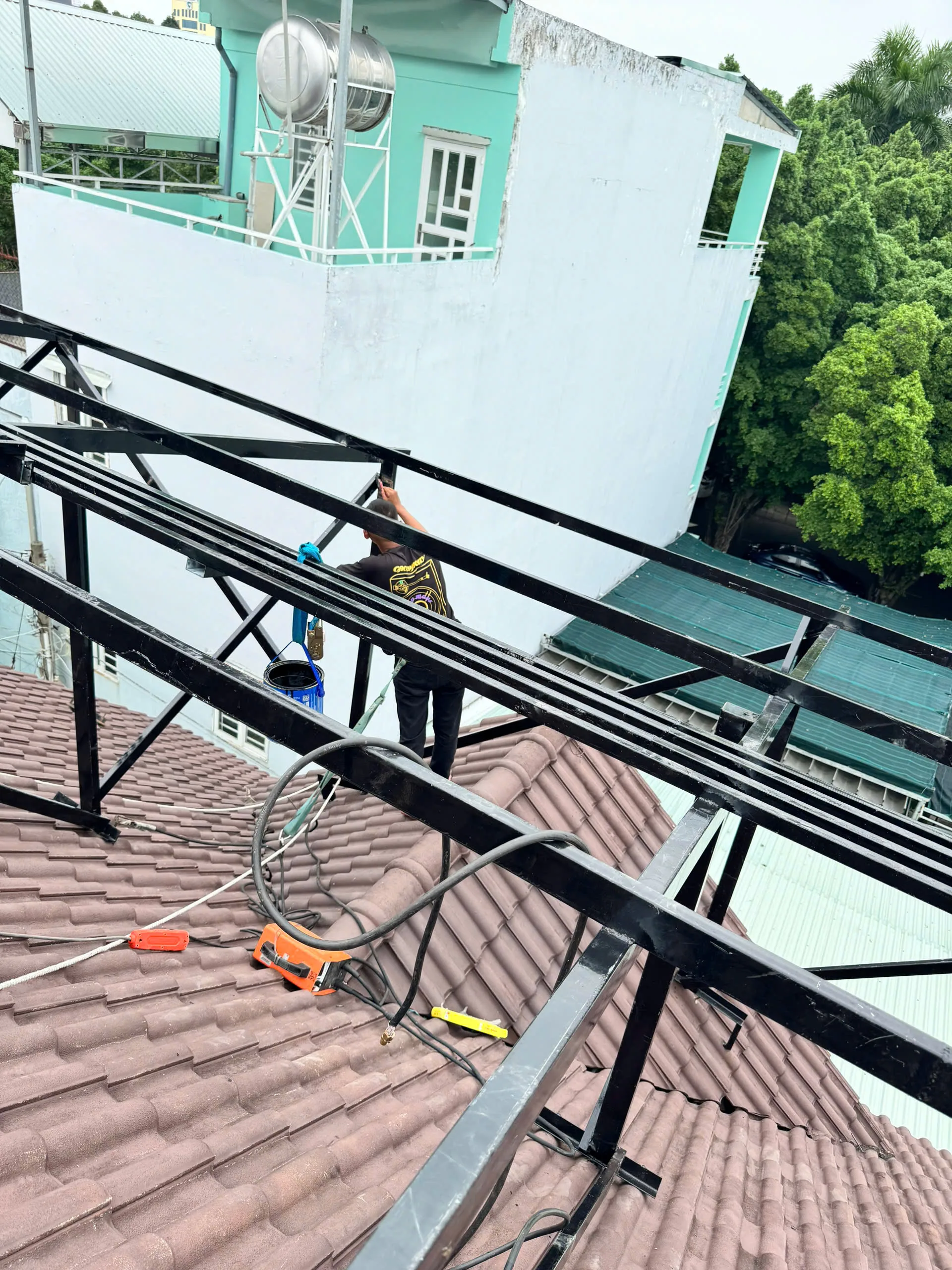 Hệ điện mặt trời biệt thự — Bình Dương — ảnh 2